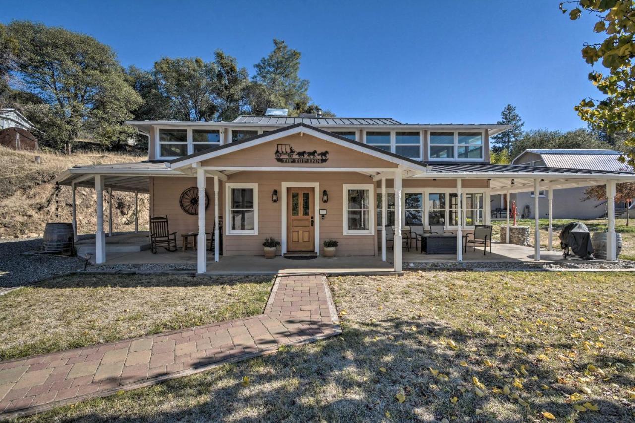 Historic Mariposa Stagecoach Stop With Gas Fire Pit! Extérieur photo